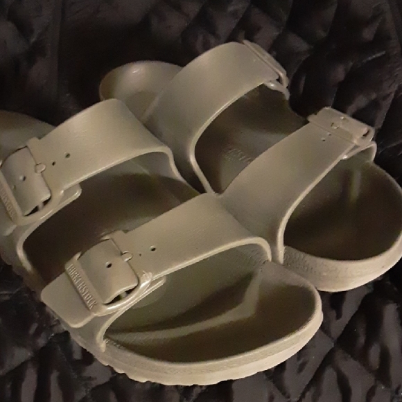Birkenstock Gray Sandals SZ 39 - Picture 3 of 16